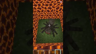 Spider Java vs bedrock Minecraft logic #viral #shorts #minecraft