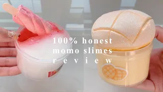 [ENG CC] 100% honest momo slimes review! [ASMR, no talking]