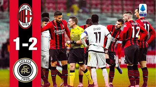 Leão segna ma lo Spezia ribalta la partita | Milan-Spezia 1-2 | Highlights Serie A