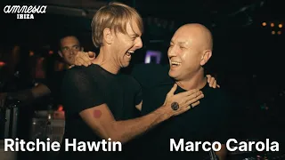 Legendary B2B Set: MARCO CAROLA & RICHIE HAWTIN Unleash Madness at AMNESIA Closing Party Ibiza 🔥