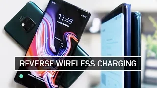 Huawei Mate 20 Pro Reverse Wireless Charging Test with Note 9