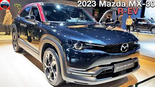 All NEW 2023 Mazda MX-30 R-EV - FIRST LOOK (Auto Expo Brussels)