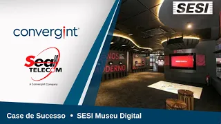 Projeto de AV implementado no SESI Museu Digital de Campina Grande/PB