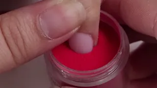 Red French Nails with Dipping Powder--BORN PRETTY
