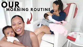 My Morning Routine | Quiet Time with my Baby | Melody Alisa