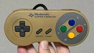 Dirty, yellowed Nintendo Super Famicom Controller Retrobright Teardown Clean SNES