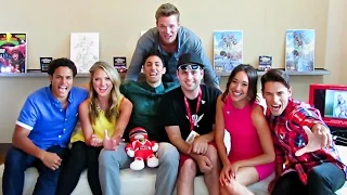 Power Rangers Super Megaforce Cast Interview! SDCC (July 2014)