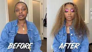 TRANSFORMING MY SISTER INTO A INSTAGRAM BADDIE: HAIR + MAKEUP| NADULA HAIR