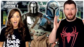 My wife and I watch The Mandalorian for the FIRST time || Season 3 Episode 7