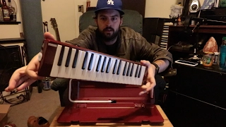Yamaha P37D Pianica Melodica Unboxing and First Try