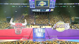 NBA 2K22 - Chicago Bulls Vs Los Angeles Lakers NBA Finals Game 2 PS5 Gameplay (Custom Rosters)