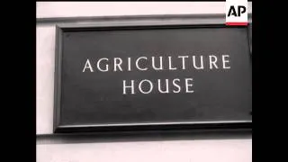 QUEEN ELIZABETH, THE QUEEN MOTHER OPENS AGRICULTURE HOUSE - NO SOUND