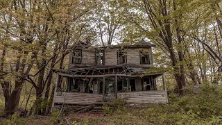 Abandoned Mid Century Farm House Frozen In Time