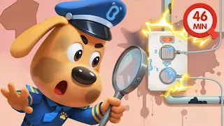 What Started the Fire? | Safety Tips | Cartoons for Kids | Sheriff Labrador