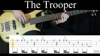 The Trooper (Iron Maiden) - Bass Cover (With Tabs) by Leo Düzey