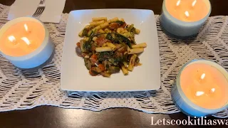 Beautiful fasting macaroni with vegetable ￼dinner | ውብ የፅም መኮሮኒ  በ አትክልት እረት￼#cookingchannel