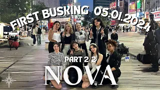 [Busking#1] Nova (노바) Part2 | Kpop Dance In Public, Sinchon South Korea
