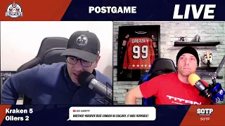 Edmonton Oilers Seattle Kraken Postgame - Oilerslive Tuesday