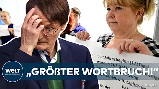 DEUTSCHLAND: "Lauterbach hat Weg der Verständigung verlassen" Disput um Krankenhausreform artet aus!