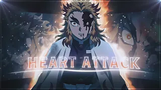 Heart Attack - Kyojuro Rengoku (+Project-File) [Edit/AMV]🖤