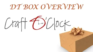 Craft O`Clock Mixed Media & Home Decor DT Box overview