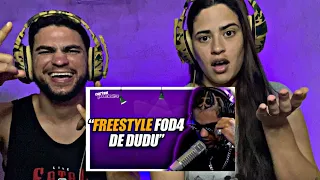 REACT  DUDU FAZ FREESTYLE NA HORA E LEVA TODOS A LOUCURA