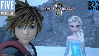 Kingdom Hearts 3 - Arendelle - Frozen World - Full Game Part 5 - 4K 60FPS - No Commentary