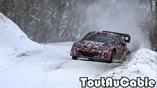 WRC Test - Rallye Monte-Carlo 2022 - Sébastien Ogier - Toyota Yaris WRC Hybrid By ToutAuCable