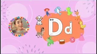 Learn the Letter Dd | English Class with Teacher Cat🐱