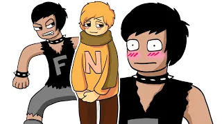 F x N | Alphabet Lore animation | N confused F.