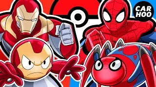 What If Iron Man & Spider-man Were Pokémon Trainers 【 MARVEL Superheroes Parody 】