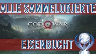 God of War Eisenbucht Alle Sammelobjekte - Raben - Nornentruhen - Artefakte Fundorte