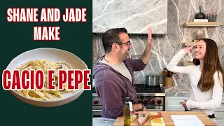 Surprise Dinner for Giada! Shane and Jade Make Cacio e Pepe