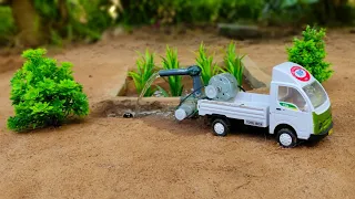 Diy water pump tractor science project @Santroyce