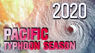 2020 Pacific Typhoon Season Animation