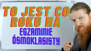 5 zadań z geometrii otwartych, które są prawie co roku Egzamin ósmoklasisty Matematyka 2022