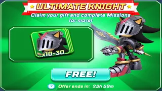Sonic Forces - Unlimate Knight Event - New Runner Update Sir Lancelot Shadow - Android Gameplay