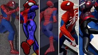 Ragdoll Physics Evolution in Spider-Man Games