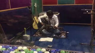 Great Bollywood Artist Rattan Prasanna ji Recording Guitar Track Of Bhai Karanjeet Singh Khalsa Uk