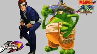 Vs Style Debuts: Tag Team Revolution Gameplay - Shingo(King of Fighters) & Amingo (Marvel VS Capcom)