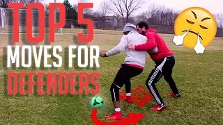 TOP 5 DEFENDING SKILLS | HOW TO DEFEND IN FOOTBALL