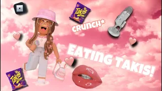 ASMR EATING TAKIS! ~ tingly 💞🤤