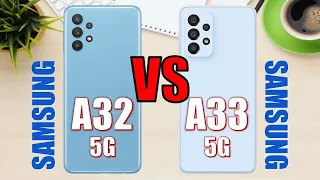Samsung Galaxy A32 5G vs Samsung Galaxy A33 5G ✅