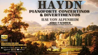 Haydn - Pianoforte Concertos & Divertimentos (ref.rec.: Ilse von Alpenheim, Jörg Faerber)
