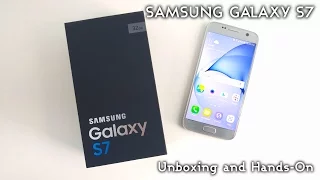 Samsung Galaxy S7 Unboxing and Hands-On