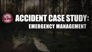 Accident Case Study: Emergency Management