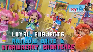 Rainbow Brite & Strawberry Shortcake Loyal Subjects Booth Display at Toy Fair 2023