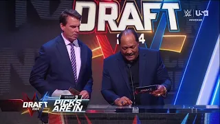 JBL Reveals Third Round Selection in WWE Draft - WWE RAW 4/29/2024