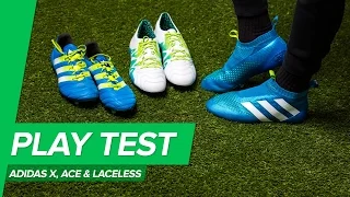 adidas ACE16+ PureControl and X15.1 Play Test | Epic freestyle, freekicks and tricks