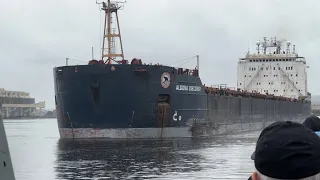 Once the Largest Ocean Ship Ever to Sail the Great Lakes- Algoma Discovery